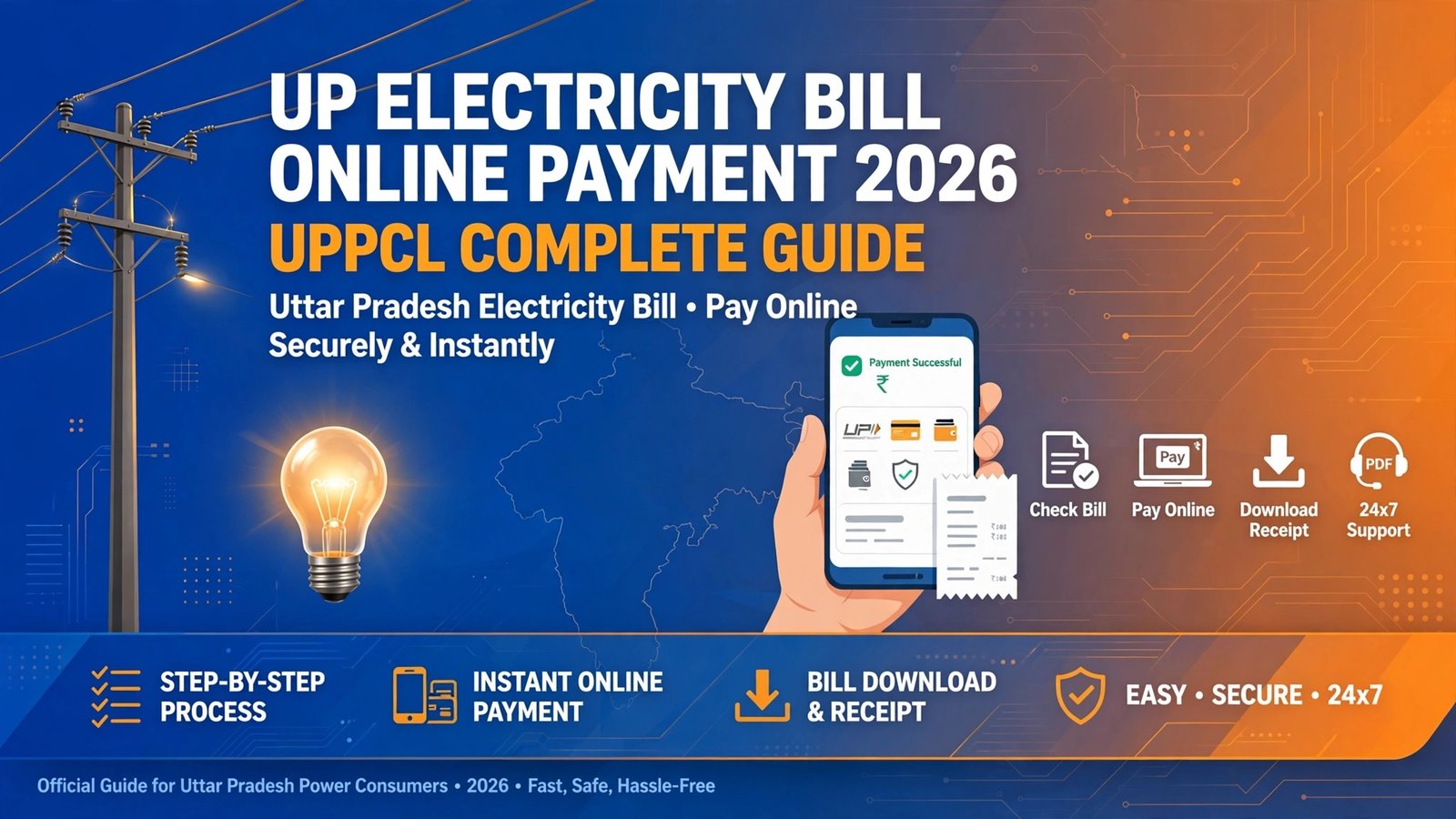 UP Electricity Bill Online Payment 2026 — UPPCL Complete Guide